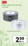 Oferta de Cinta adhesiva 3m por 2,99€ en Lidl