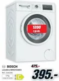 Oferta de Lavadora carga frontal Bosch por 395€ en Media Markt