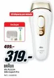 Oferta de Depiladora Braun por 319€ en Media Markt