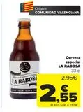 Oferta de Cerveza especial LA RABOSA por 2,55€ en Carrefour