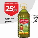 Oferta de Aceite de oliva virgen Carbonell en Alcampo