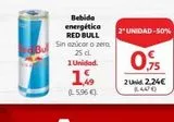 Oferta de Bebida energética Red Bull en Alcampo