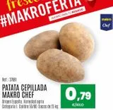 Oferta de Patatas por 0,79€ en Makro