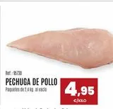Oferta de Pechuga de pollo por 4,95€ en Makro