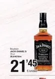 Oferta de Bourbon Jack Daniel's en SPAR Fragadis
