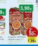 Oferta de Gazpacho Alvalle en Supermercados Bip Bip