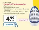Oferta de Antimosquitos Livarno por 4,99€ en Lidl