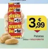 Oferta de Patatas  en Supermercados El Jamón