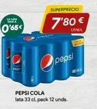 Oferta de Pepsi pepsi en minymas