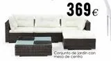 Oferta de Conjunto de jardín por 369€ en ATRAPAmuebles