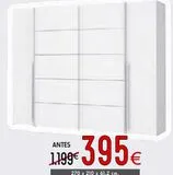 Oferta de Armario con puertas correderas por 395€ en ATRAPAmuebles