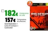 Oferta de Steel Battalion + Line of Contact + Controller por 157€ en CeX