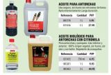 Oferta de Aceite para antorchas origen en Cofedas