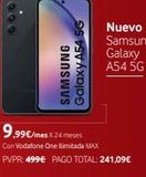 Oferta de Samsung Galaxy Samsung por 9,99€ en Vodafone