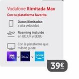 Oferta de Buscar  por 39€ en Vodafone