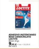 Oferta de Adhesivo instantáneo Loctite por 9,05€ en Coferdroza