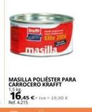 Oferta de Masilla krafft por 16,45€ en Coferdroza