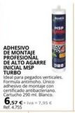 Oferta de Adhesivo de montaje  por 6,57€ en Coferdroza