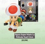 Oferta de SUPER  MARIO BROS  MOVIE  Figura Super Mario La Película Toad 13cm 29,99€  TOAD  por 29,99€ en Game