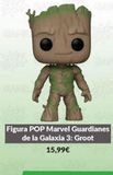 Oferta de 8  Figura POP Marvel Guardianes de la Galaxia 3: Groot  15,99€  por 15,99€ en Game