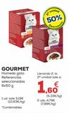 Oferta de Comida para gatos Gourmet por 3,19€ en Kiwoko