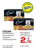 Oferta de Comida para perros Cesar por 5,49€ en Kiwoko