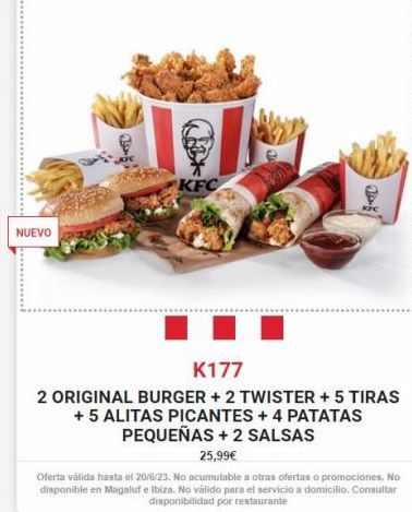 KFC | Ofertas y Cupones [Junio 2023] | Tiendeo