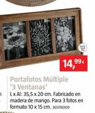 Oferta de Portafotos por 14,99€ en BAUHAUS