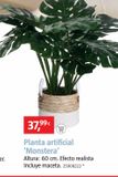 Oferta de Plantas artificiales por 37,99€ en BAUHAUS