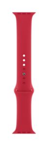 Oferta de APPLE Watch Sport Band, 41mm, Fluoroelastómero especial de alto rendimiento con cierre de clip, (PRODUCT)RED por 48,99€ en Media Markt