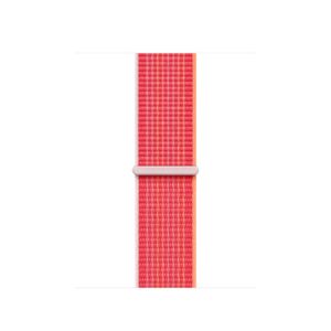 Oferta de APPLE Watch Correa Loop deportiva, 41 mm, Tejido de nailon de doble capa, PRODUCT(RED) por 44,64€ en Media Markt