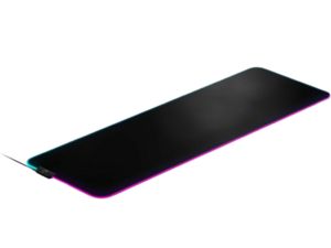 Oferta de Alfombrilla gaming - SteelSeries QcK Prism Cloth XL, Negro por 42,99€ en Media Markt