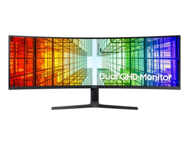 Oferta Monitor gaming - Samsung LS49A950UIUXEN, 49" Dual QHD, Super Ultra paronámico, USB-C, Max 120Hz, Negro Media markt