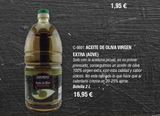 Oferta de Aceite de oliva virgen  en Abordo