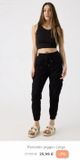 Oferta de Pantalones jogger cargo  por 25,99€ en Inside