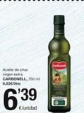 Oferta de Aceite de oliva virgen Carbonell en SPAR Fragadis