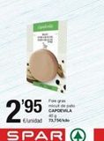 Oferta de Foie gras Spar en SPAR Fragadis
