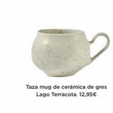 Oferta de Mug de cerámica lago en El Corte Inglés