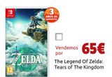 Oferta de The Legend Of Zelda: Tears of the Kingdom  por 65€ en CeX