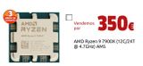 Oferta de AMD Ryzen 9 7900X (12C/24T @ 4.7GHz) AM5 por 350€ en CeX