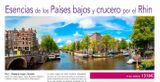 Oferta de Esencias de los Países bajos y crucero  Dia I. Ciudad de origen. Bruselas Salida en vuelo regular hacia Bruselas Llegada y traslado al hotel. Tiempo libre. Alojamiento.  por  el Rhin  8 dias DESDE 131 por 1316€ en Nautalia Viajes