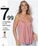 Oferta de Camiseta mujer por 7,99€ en Venca