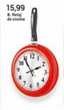 Oferta de Reloj de cocina por 15,99€ en Venca