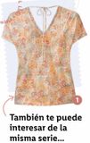 Oferta de Camiseta mujer esmara por 9,99€ en Lidl