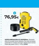 Oferta de Hidrolimpiadora Universal por 76,95€ en BigMat