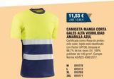 Oferta de Camiseta manga corta Solar por 11,53€ en YMÁS