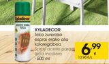 Oferta de XYLADECOR Spray aceite para teca incoloro 500 ml por 6,99€ en Eroski
