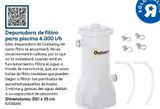 Oferta de Outsunny - Depuradora de filtro para piscina 4.000 l/h en ToysRus