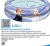 Oferta de Disney - Piscina hinchable Frozen de 2 anillos en ToysRus