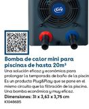 Oferta de Bomba de calor mini para piscinas de hasta 20mÂ³ en ToysRus